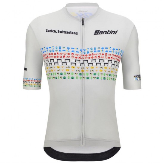 Heren Santini Zürich 2024 UCI Masters Wereldkampioenstrui - Grijs