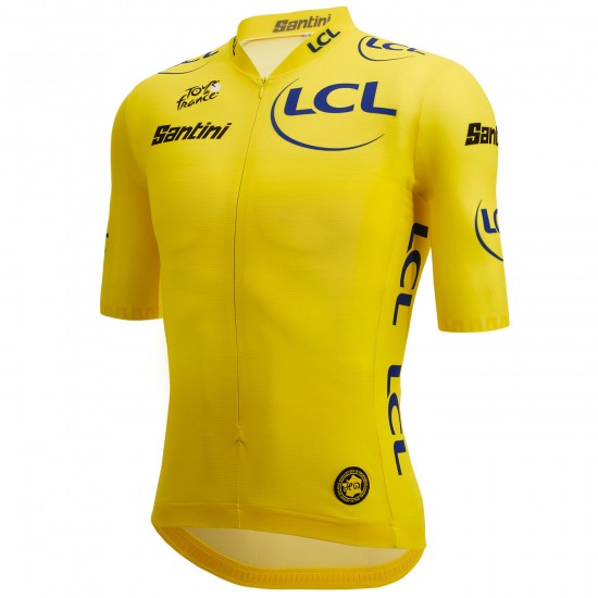 Heren Fietskleding Gele trui Tour de France 2024
