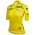 Dames Fietskleding Gele dames Tour de France 2024