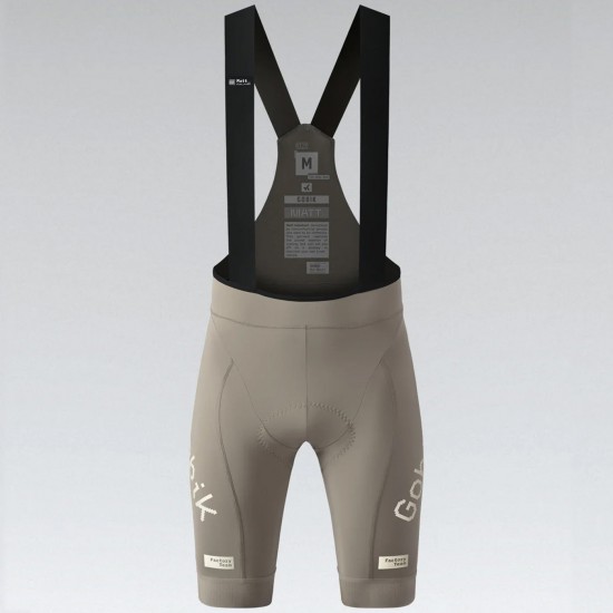 Heren Fietskleding Gobik Factory Team 2024 Matt Solid 2.0 koersbroek