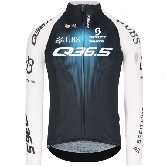 Heren Fietskleding Q36.5 Pro Cycling Team 2025 Gregarius trui met lange mouwen