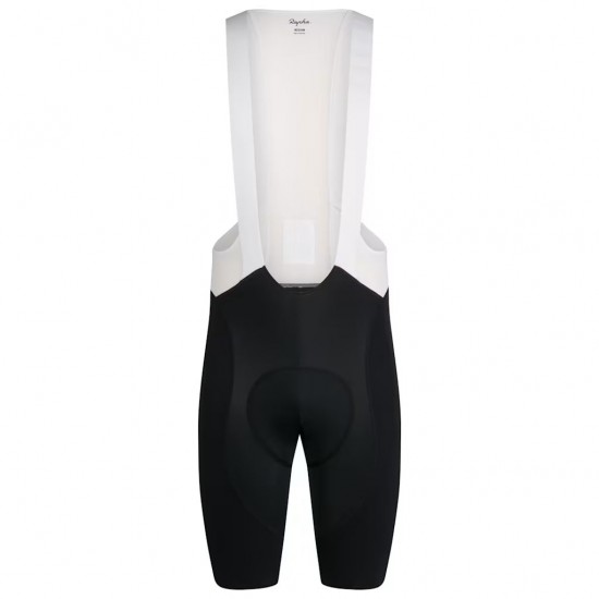 Heren Rapha Pro Team 3 koersbroek - Zwart en wit