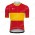 FDJ Pro Team Spanish Espana 2021 Wielerkleding Fietsshirt Korte Mouw 2021072837