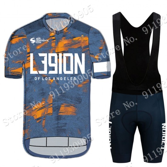 L39ion Pro Team 2021 Fietskleding Fietsshirt Korte Mouw+Korte Fietsbroeken Bib 2021072905