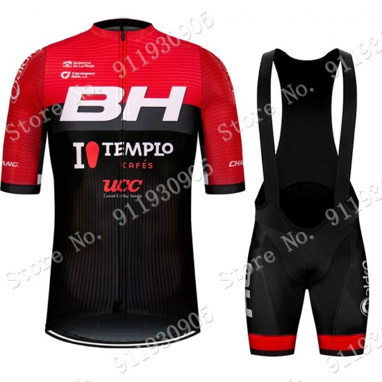 BH Pro Team 2021 Fietskleding Fietsshirt Korte Mouw+Korte Fietsbroeken Bib 2021072812