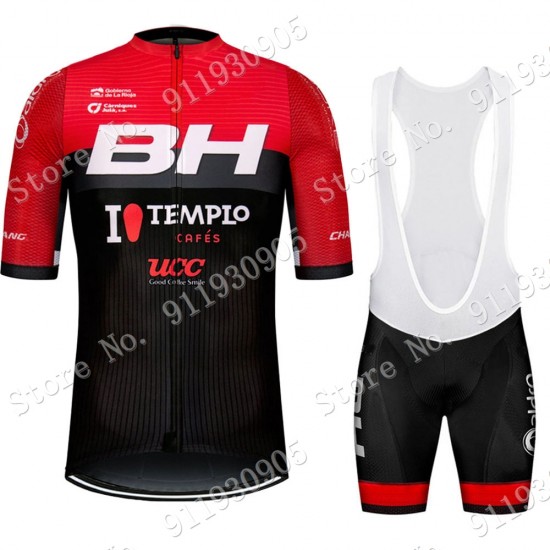 BH Pro Team 2021 Fietskleding Fietsshirt Korte Mouw+Korte Fietsbroeken Bib 2021072813