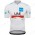 White UAE Emirates Tour De France 2021 Wielerkleding Fietsshirt Korte Mouw 2021072943