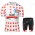 Polka Dot UAE Emirates Tour De France 2021 Fietskleding Fietsshirt Korte Mouw+Korte Fietsbroeken Bib 2021072963