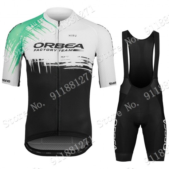 Orbea Factory Team 2021 Fietskleding Fietsshirt Korte Mouw+Korte Fietsbroeken Bib 2021081513