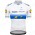 Deceuninck quick step 2021 European Champion Team Wielerkleding Fietsshirt Korte Mouw 2021062686