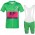 Green EF Education Frist Tour De France 2021 Team Fietskleding Fietsshirt Korte Mouw+Korte Fietsbroeken Bib 2021062741