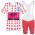 Polka Dot EF Education Frist Tour De France 2021 Team Fietskleding Fietsshirt Korte Mouw+Korte Fietsbroeken Bib 2021062756