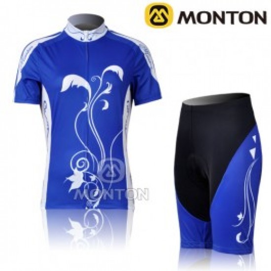 2011 Monton Pattern Dame Fietsshirt 3454