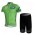 Tour de France 2011 Fietspakken Fietsshirt Korte+Korte fietsbroeken zeem Groene trui 4151