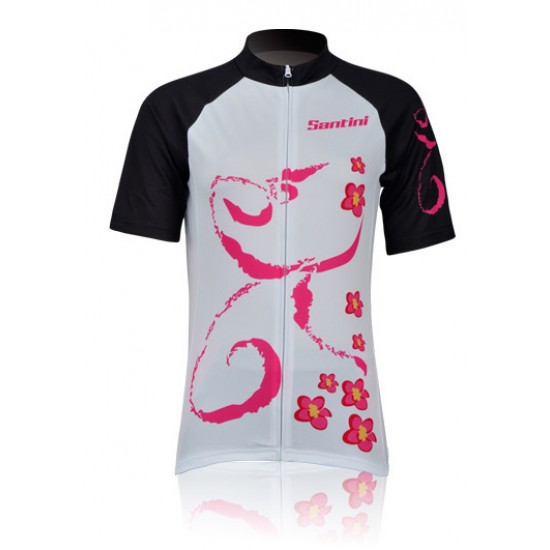 2011 Dames santini Rouge Fietsshirt lange mouw 3715