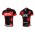 2012 BMC Racing Team Fietsshirt Korte mouw rood zwart 3831