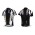 2012 Look Cycle Fietsshirt Korte mouw wit zwart 3844