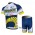 Vacansoleil-DCM Fietsshirt Korte mouwKorte fietsbroeken met zeem Kits wit blauw geel 4160