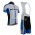 2013 KUOTA Fietspakken Fietsshirt Korte+Korte koersbroeken Bib wit blauw 645