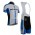 2013 KUOTA Fietspakken Fietsshirt Korte+Korte koersbroeken Bib wit blauw 645