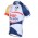 2013 Lotto Belisol Fietsshirt Korte mouw wit blauw 3806