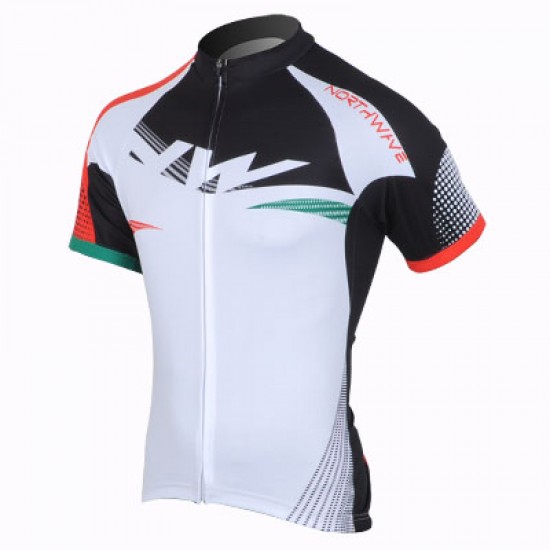 2013 Northwave Fietsshirt Korte mouw wit rood 3808