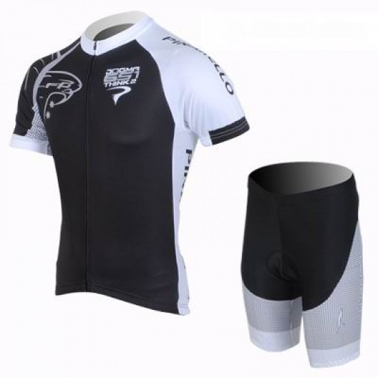 2013 Pinarello Fietsshirt Korte mouw+Korte fietsbroeken met zeem Kits zwart 4019