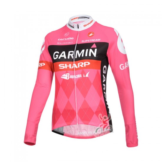 2013 Dames GarminFietsshirt lange mouw 3705