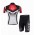 2014 Fox Racing Fietspakken Fietsshirt Korte+Korte fietsbroeken zeem rood 3991
