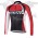 2014 Giant Fietsshirt lange mouw zwart rood 1055
