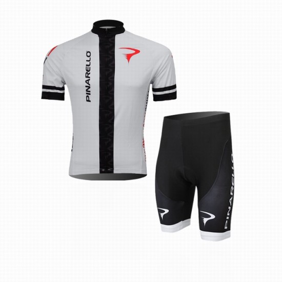 2014 Pinarello Fietspakken Fietsshirt Korte+Korte fietsbroeken zeem zwart wit 3997