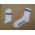 2014 Pearl Izumi White Fietsen sokken 3248