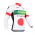 Europcar 2014 Fietsshirt lange mouw Zwart Wit Rood Groen 1223