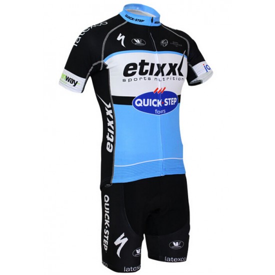 2015 ETIXX-QUICK STEP Fietskleding Fietsshirt Korte+Korte Fietsbroeken 1901