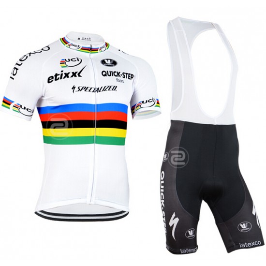 2015 Specialized Quick Step Fietskleding Fietsshirt Korte+Korte Fietsbroeken Bib 1905