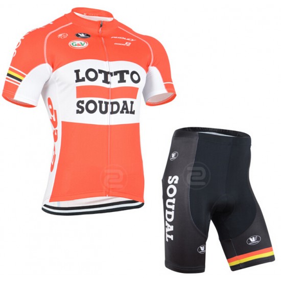 2015 Lotto Soudal Fietskleding Fietsshirt Korte+Korte Fietsbroeken 1834