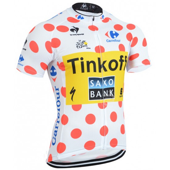 2015 Le Tour France Saxo Bank Fietsshirt Korte Mouw 1323