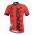 2015 Rock Racing rood Fietsshirt Korte Mouwen 2221