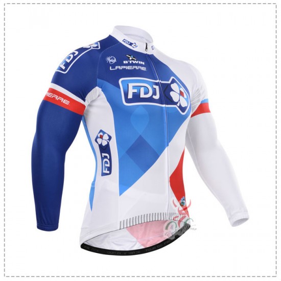 2015 FDJ Fietsshirt lange mouw 1736