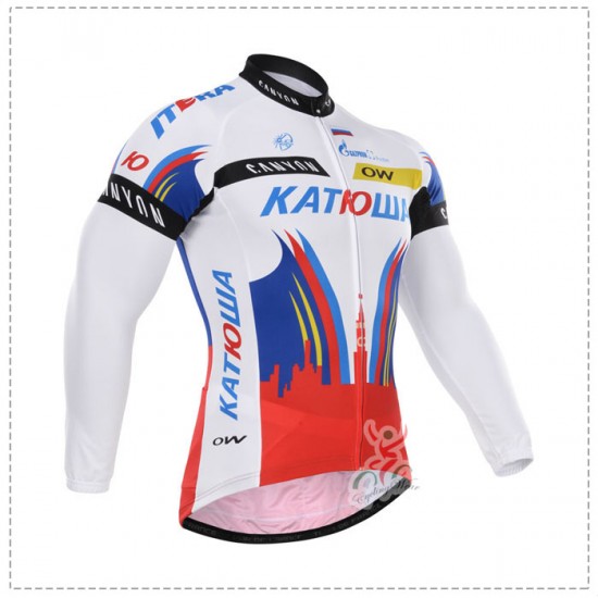 2015 Katusha Fietsshirt lange mouw 1824