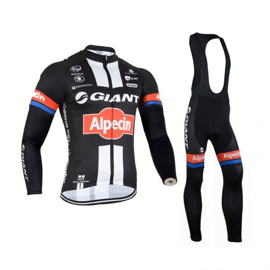 2015 Giant Fietskleding Fietsshirt lange mouw+Lange fietsbroeken Bib 1773