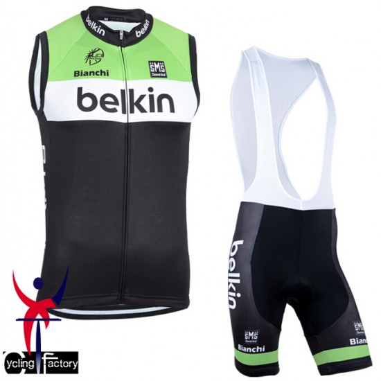 2014 Belkin Fietsshirt Zonder Mouwen+Korte Fietsbroeken Bib 866