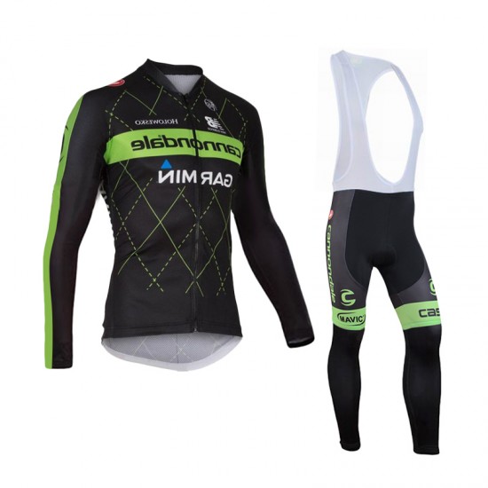 2015 cannondale Fietskleding Fietsshirt lange mouw+Lange fietsbroeken Bib 2588