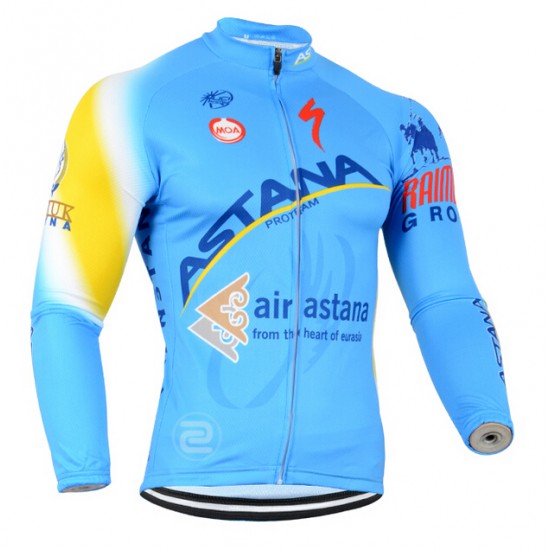 2014 Astana Fietsshirt lange mouw 822