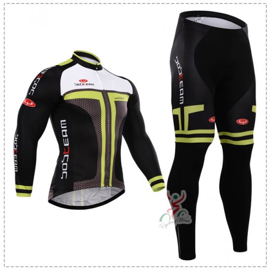 2015 Bobteam Fietskleding Fietsshirt lange mouw+Lange fietsbroeken 2584