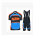 2015 KTM Proteam blauw zwart Fietskleding Set Fietsshirt Korte Mouwen+Fietsbroek Bib Korte 2164