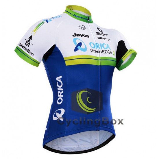 2015 ORICA GreenEDGE Fietsshirt Korte Mouwen 2371