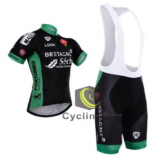 2015 Look Seche Fietskleding Set Fietsshirt Korte Mouwen+Fietsbroek Bib Korte 2363