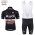 2015 AUDI Castelli Fietskleding Set Fietsshirt Korte Mouwen+Fietsbroek Bib Korte zwart 2313