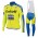 2015 Saxo Bank Tinkoff Fietskleding Fietsshirt lange mouw+Lange fietsbroeken Bib 1974